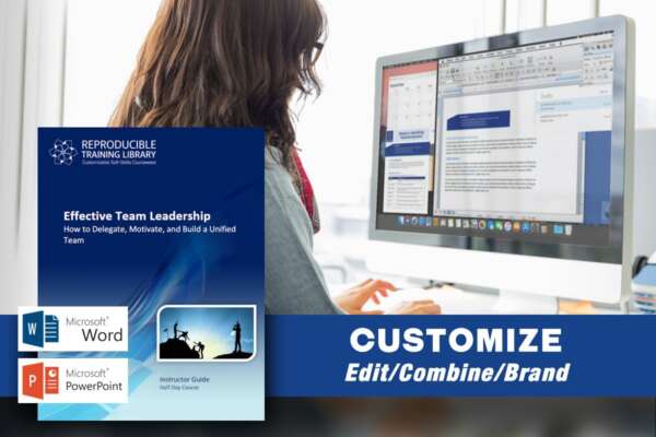 Effective Team Leadership Customizable Course - HRDQ
