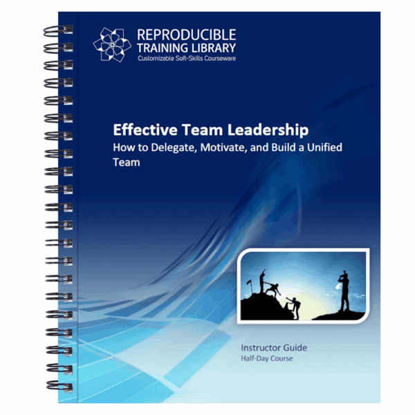 Effective Team Leadership Customizable Course - HRDQ