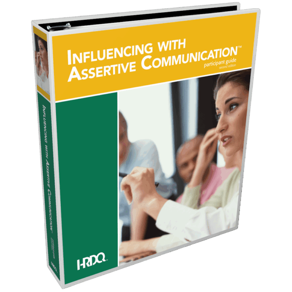 Influencing With Assertive Communication | HRDQ