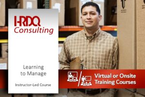 Learning to Manage Instructor-Led Course - HRDQ