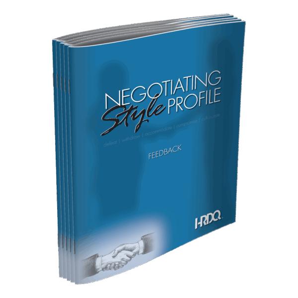 Negotiating Style Profile - HRDQ
