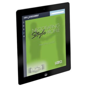 Negotiating Style Profile Online Assessment - Chinese - HRDQ