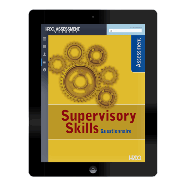 Supervisory Skills Questionnaire - HRDQ