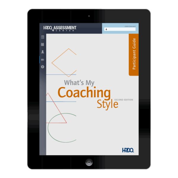 What's My Coaching Style Digital Participant Guide